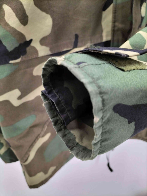 ユーエスアーミー U.S. ARMY 90S COLD WEATHER CAMOFLAGE ECWCS GEN1 コールドウェザー ウッドランドカモ 迷彩柄 ミリタリー マウンテン パーカー ジャケット 1996年製 メンズ  MEDIUM-LONG